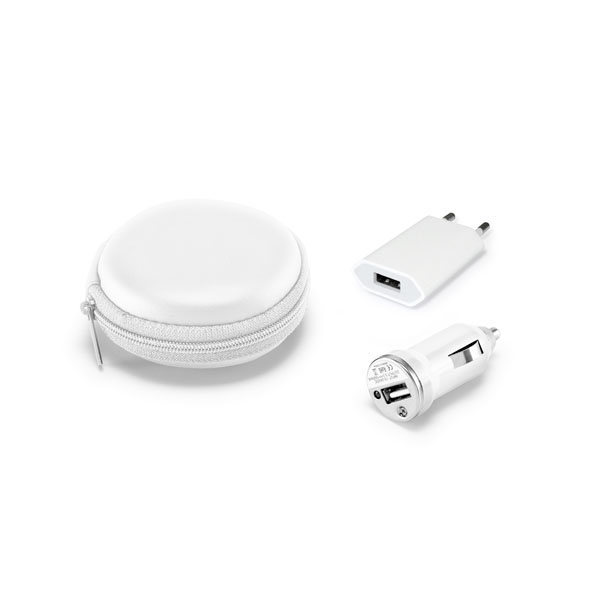Conjunto de carregadores USB