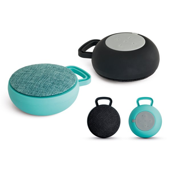 Coluna com microfone